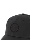 24Ss Kids Stone Island Junior Ball Cap Black - STONE ISLAND - BALAAN 6