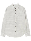 Button two pocket check shirt gray - LESEIZIEME - BALAAN 2