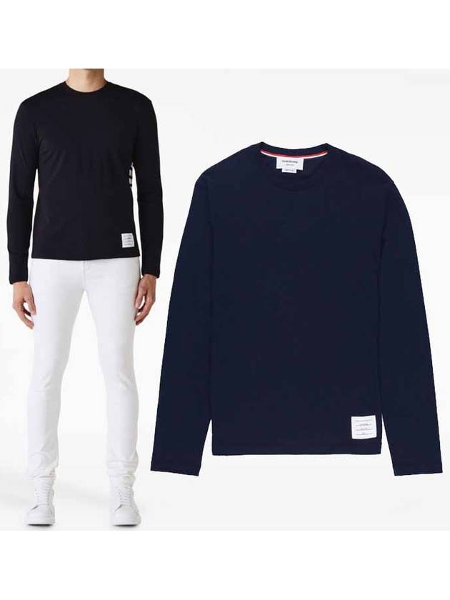 MJS218A diagonal wool knit top - THOM BROWNE - BALAAN 1