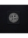 Logo Patch Short Sleeves T-Shirt Black - STONE ISLAND - BALAAN 6