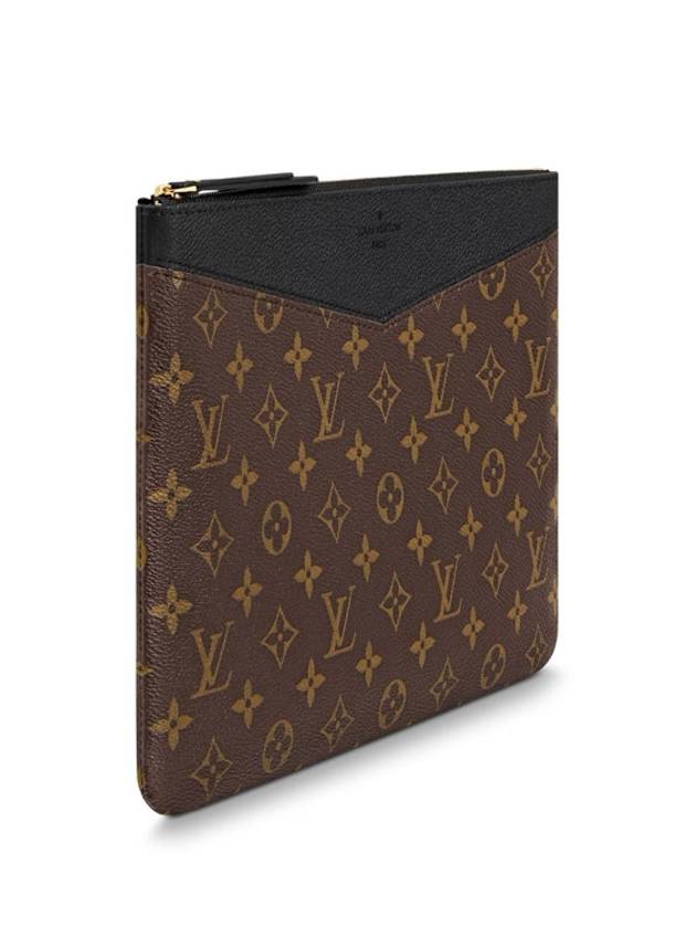 Daily Monogram Pouch Bag Brown Black - LOUIS VUITTON - BALAAN 3