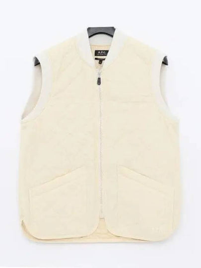 Quilted Vest Ivory - A.P.C. - BALAAN 2