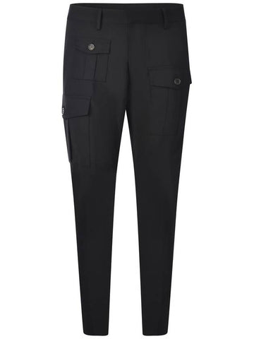 DSQUARED2  Trousers Black - DSQUARED2 - BALAAN 1