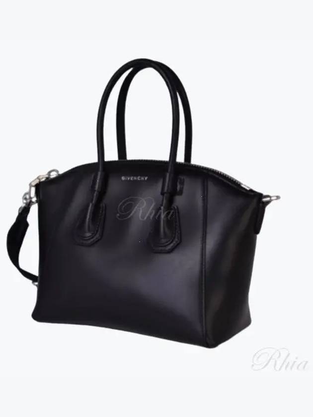 Antigona Leather Tote Bag Black - GIVENCHY - BALAAN 2