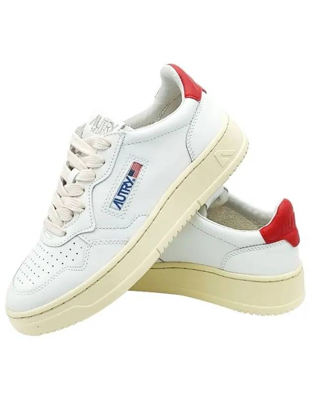 Action Red Tab Low Top Sneakers White - AUTRY - BALAAN 3