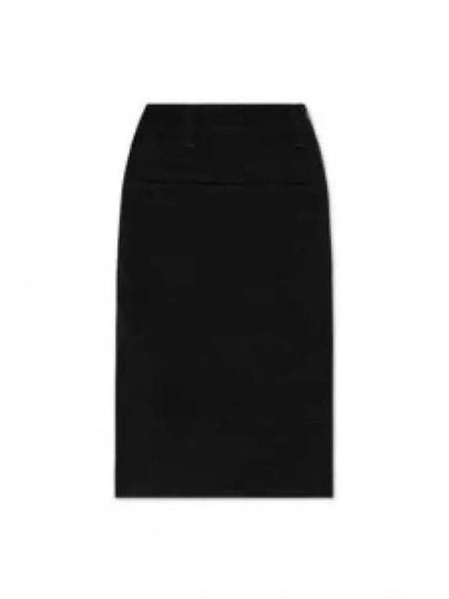 Denim H-Line Skirt Black - LEMAIRE - BALAAN 2