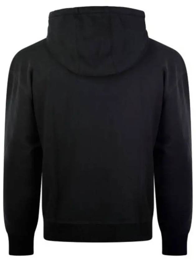 Bold Fox Head Patch Oversize Hoodie Black - MAISON KITSUNE - BALAAN 3