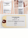 Striped Pocket Cotton Oversized Short Sleeve T-Shirt Orange - THOM BROWNE - BALAAN 8