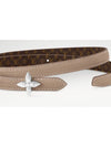 M8797Y NEW LV Mini Flower Gram 15mm Reversible Belt - LOUIS VUITTON - BALAAN 2