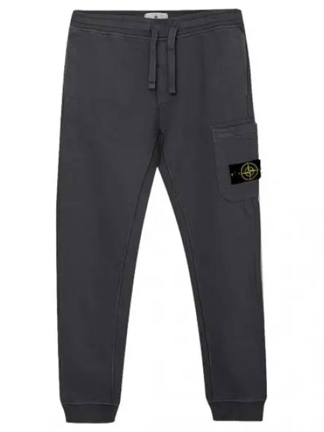 Garment dyeing thermal lining training jogger pants - STONE ISLAND - BALAAN 1