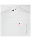 Zeno 01 Cotton Pique Polo Shirt White - PEUTEREY - BALAAN 3