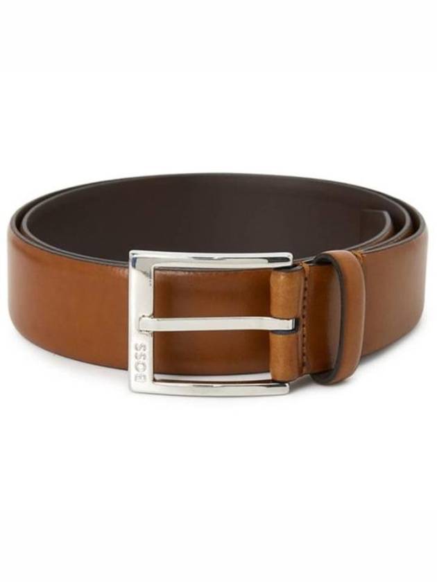 Leather Belt 772252 Brown Medium - HUGO BOSS - BALAAN 1