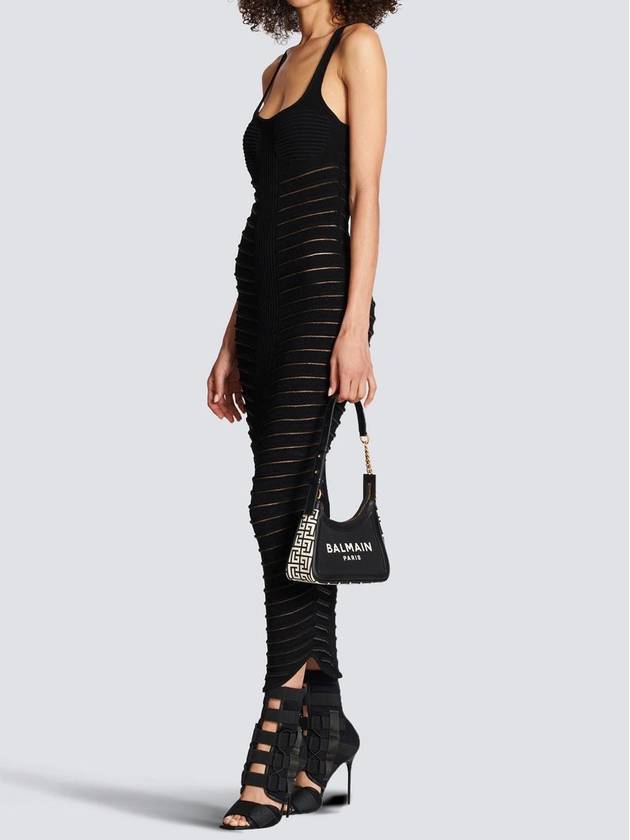 midi knit dress YF0RJ085KC800PA B0020169078 - BALMAIN - BALAAN 2