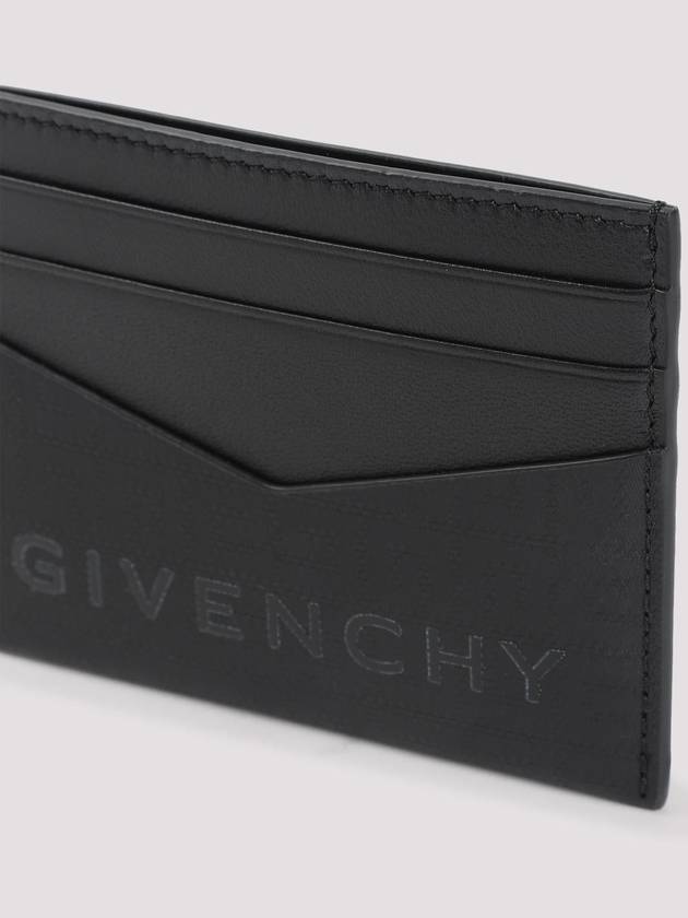 4G Nylon Card Wallet Black - GIVENCHY - BALAAN 4