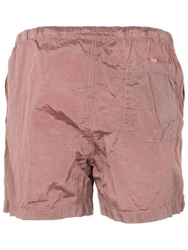 Wappen Patch Nylon Metal Swim Shorts Indie Pink - STONE ISLAND - BALAAN 3