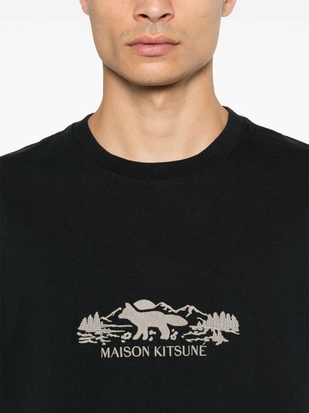 MAISON KITSUNÉ OUTDOOR PROFILE FOX COMFORT TEE SHIRT - MAISON KITSUNE - BALAAN 5