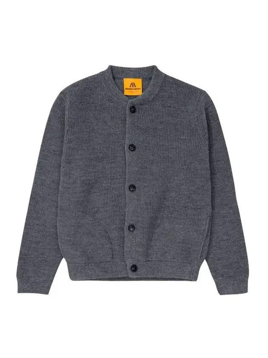 Skipper Wool Cardigan Grey - ANDERSEN-ANDERSEN - BALAAN 1