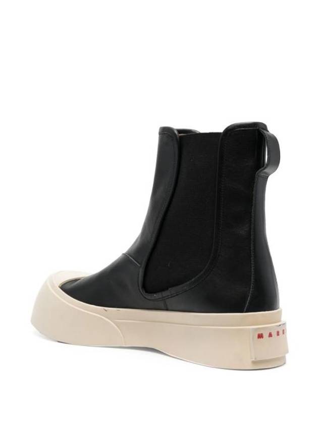 PABLO Nappa Leather Chelsea Boots Black - MARNI - BALAAN 5