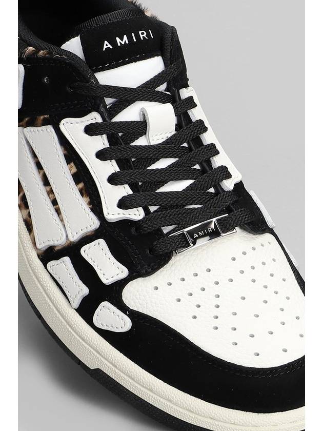 Amiri Leopard Skel Top Low Sneakers - AMIRI - BALAAN 5