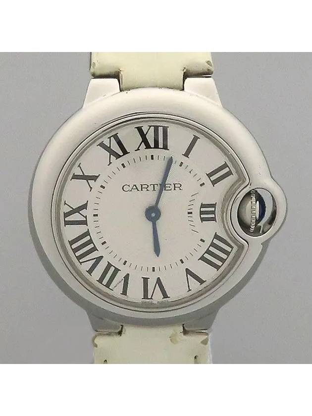 W6920086 BALLON BLEU 33MM Quartz Leather Band Women s Watch - CARTIER - BALAAN 1