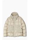 Tempest Combo Down Jacket Beige - TEN C - BALAAN 2