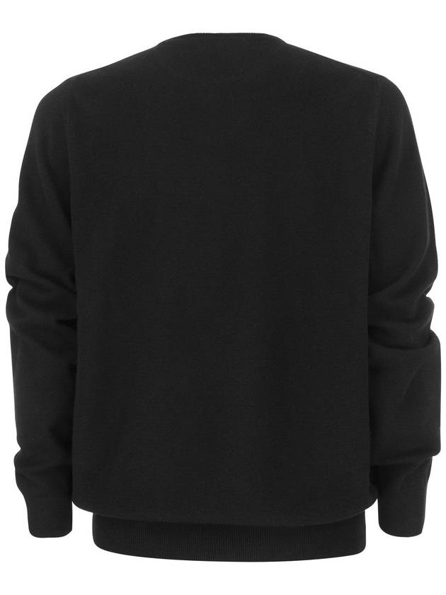 Logo Basic Pullover Knit Top Black - POLO RALPH LAUREN - BALAAN 3