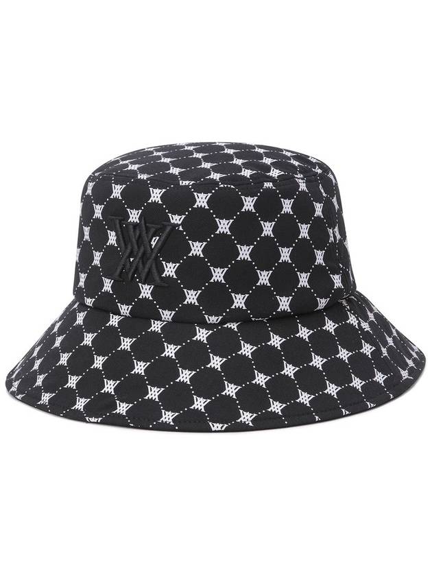 Official UNI MONOGRAM PATTERN BUCKETHAT BK - ANEWGOLF - BALAAN 3