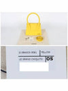 Le Grand Chiquito Leather Large Tote Bag Yellow - JACQUEMUS - BALAAN 7