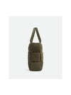 Large Arco Padded Tote Bag Olive - BOTTEGA VENETA - BALAAN 6