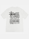 California Grown Pigment Dyed T Shirt 24F1905075 White - STUSSY - BALAAN 1