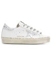 Hi Star White Metallic Silver Heel Tab Sneakers - GOLDEN GOOSE - BALAAN 2