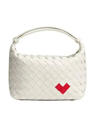 Mini Wallace Shoulder Bag White - BOTTEGA VENETA - BALAAN 2