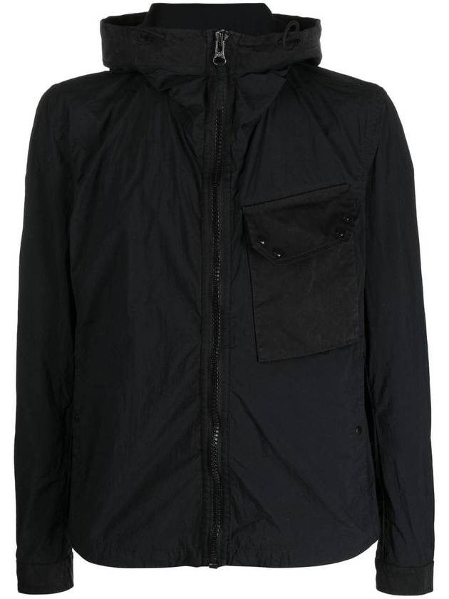 Pocket Hooded Jacket Black - TEN C - BALAAN 2