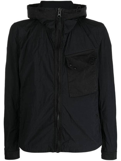 Pocket Hooded Jacket Black - TEN C - BALAAN 2