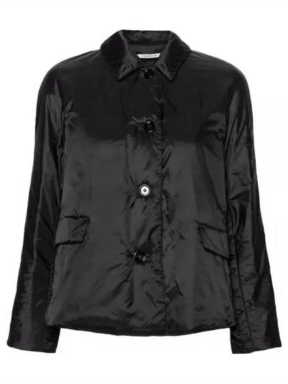 Greens Water Repellent Jacket Black - MAX MARA - BALAAN 2