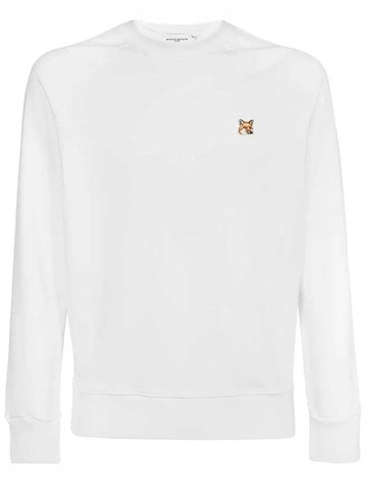 Fox Head Patch Classic Sweatshirt White - MAISON KITSUNE - BALAAN 2