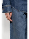 Straight Fit Denim Jeans Blue - BOTTEGA VENETA - BALAAN 7