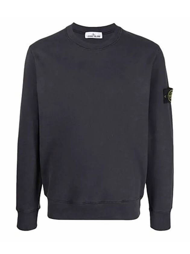 Wappen Patch Crewneck Sweatshirt Dark Blue - STONE ISLAND - BALAAN 2