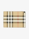 Vintage Check Money Clip Card Wallet Arch Beige - BURBERRY - BALAAN 4