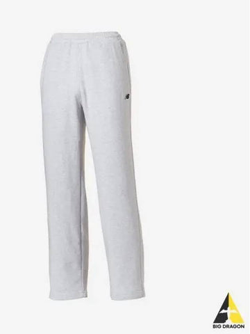 UNI ESS Classic Wide Pants 16 Light Gray - NEW BALANCE - BALAAN 1