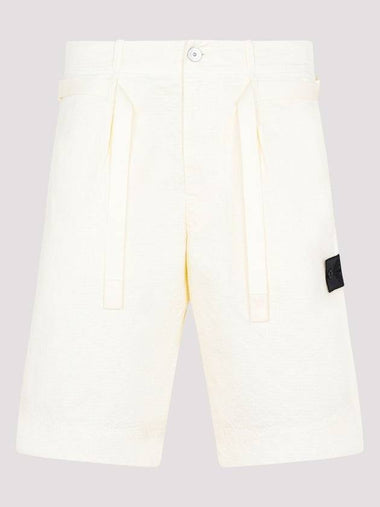 Shadow Project Bermuda Shorts Ivory - STONE ISLAND - BALAAN 1