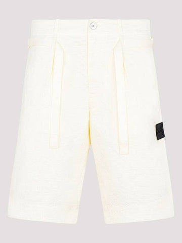 Shadow Project Bermuda Shorts Ivory - STONE ISLAND - BALAAN 1