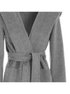 22SS TONDO wool hooded coat gray 60860319 051 - MAX MARA - BALAAN 4