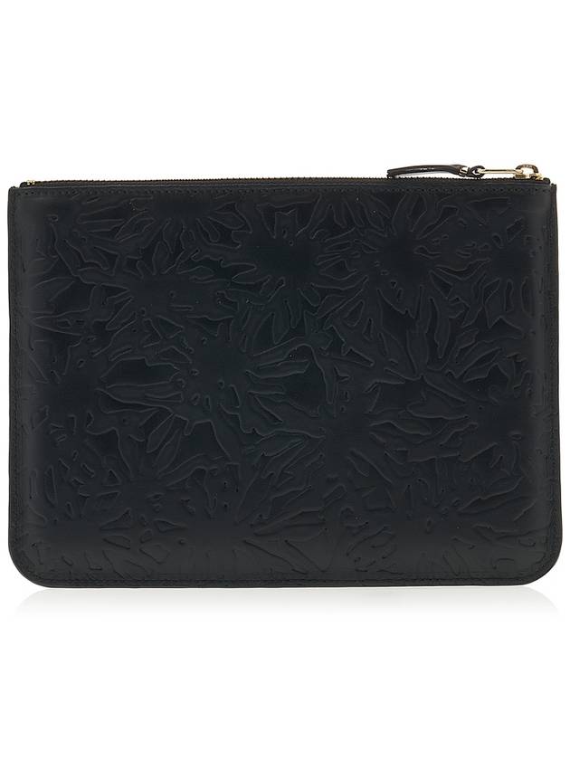 Embossed pattern pouch SA5100EF BLACK - COMME DES GARCONS - BALAAN 3
