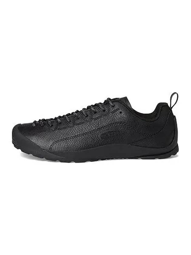 Jasper Smooth Leather Low Top Sneakers Black - KEEN - BALAAN 2