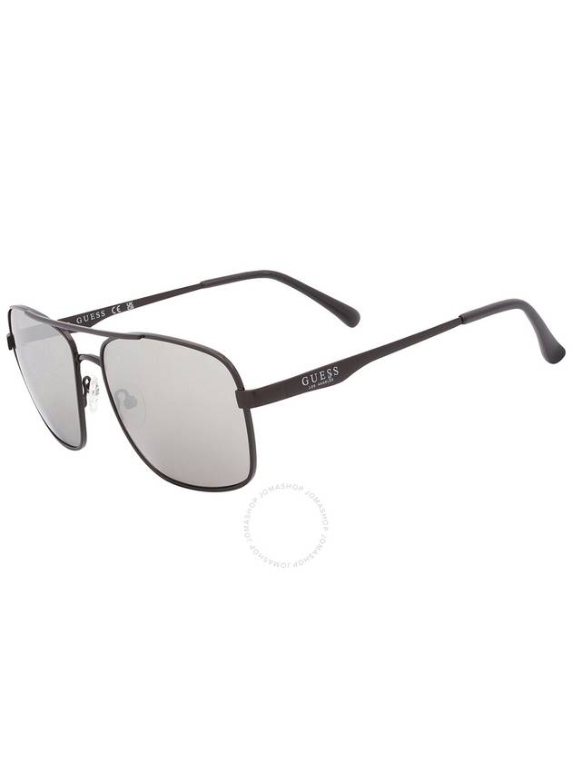 Guess Factory Smoke Mirror Navigator Men's Sunglasses GF0211 01C 58 - GUESS - BALAAN 3