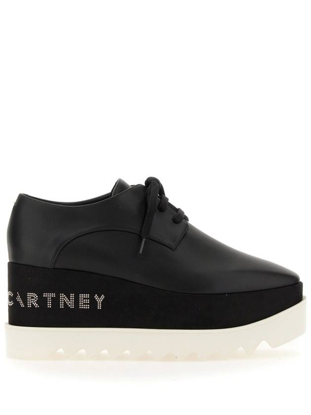 Ellis Logo Platform Derby Black - STELLA MCCARTNEY - BALAAN 3