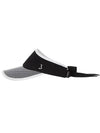 Ribbon Decoration Visor 8733LZSPBLACK - BLACK&WHITE - BALAAN 2