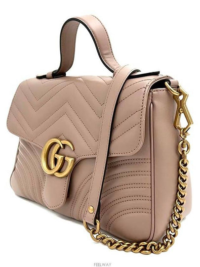 Matelasse Marmont Top Handle Bag 498110 - GUCCI - BALAAN 2