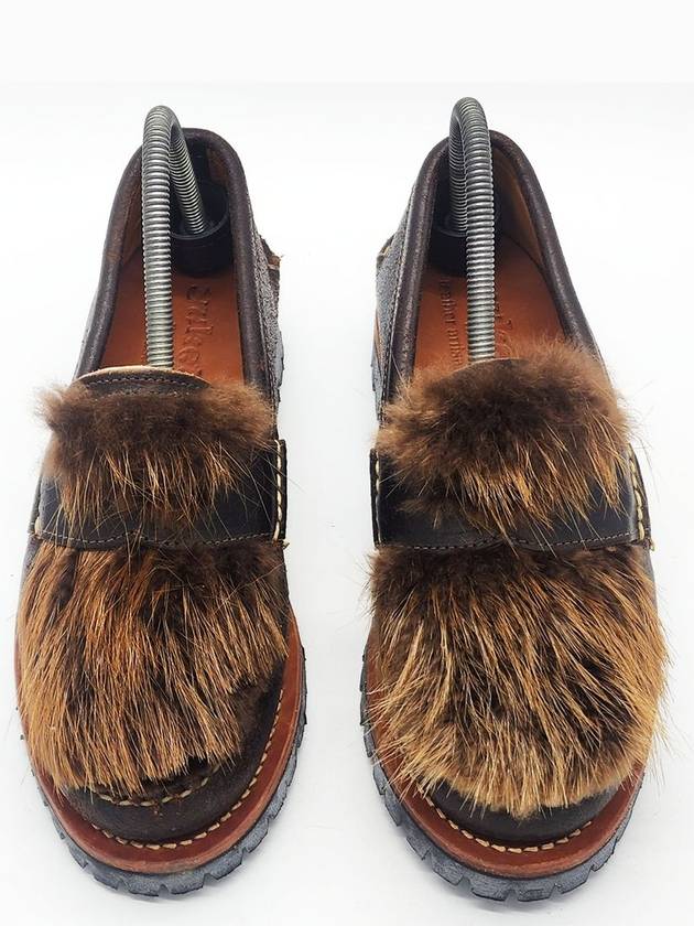 men s beaver fur penny loafers - YUKETEN - BALAAN 5